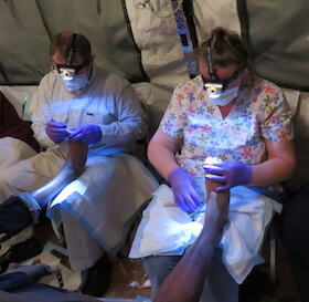 public health nurses provide foot care to veterans