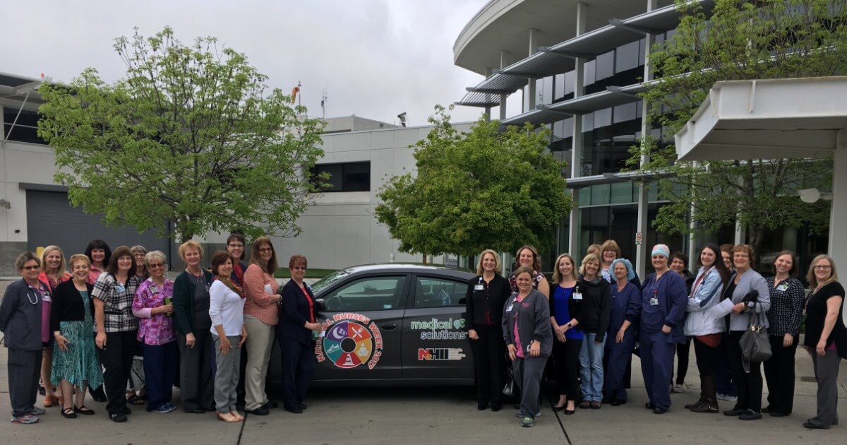 Pictured are participants from Regional West Health in Scottsbluff, Neb who attended Nurses Week 2017 celebrations in Nebraska. 