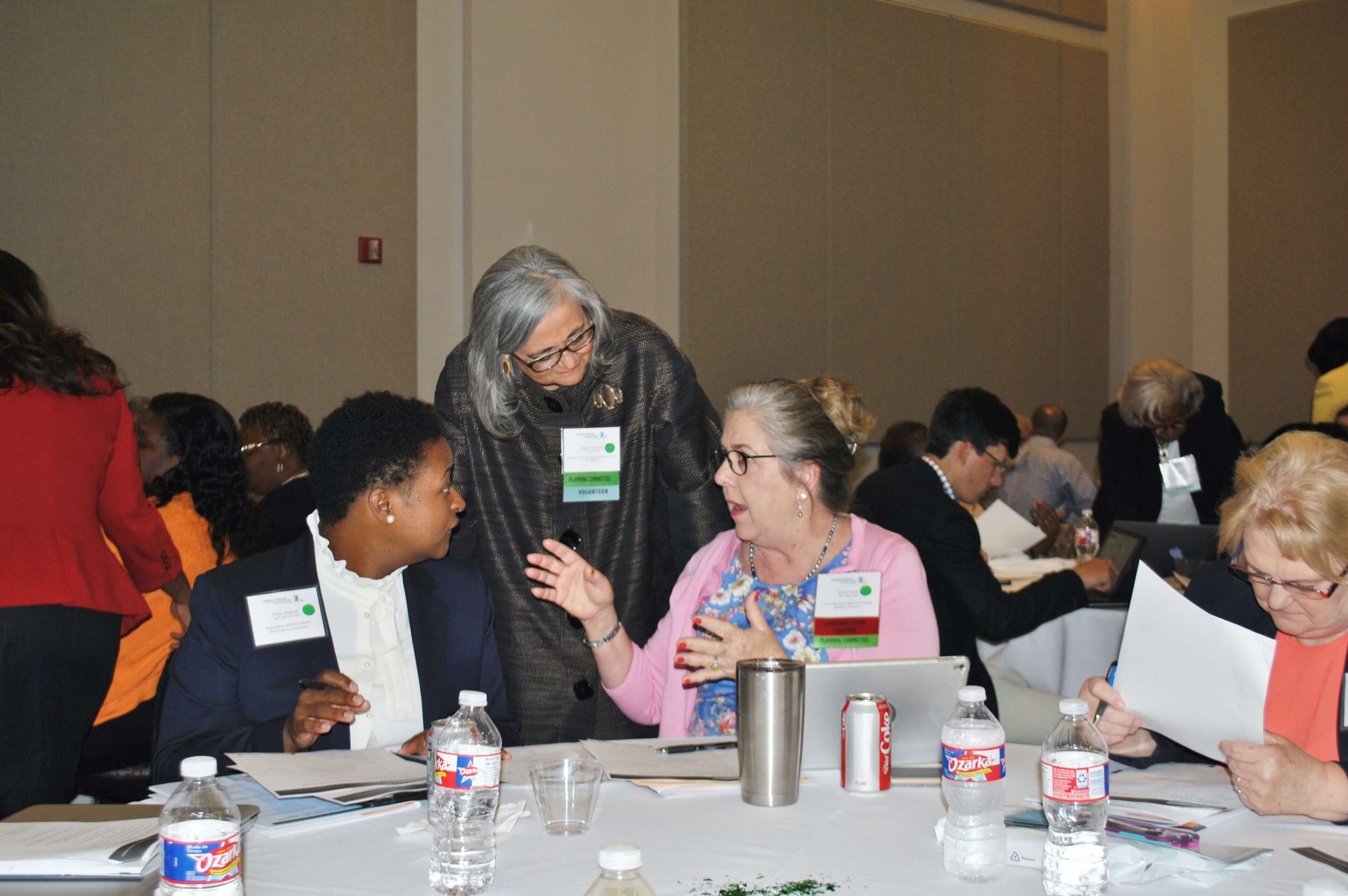 Dr. Lyons' table Campaign for Action