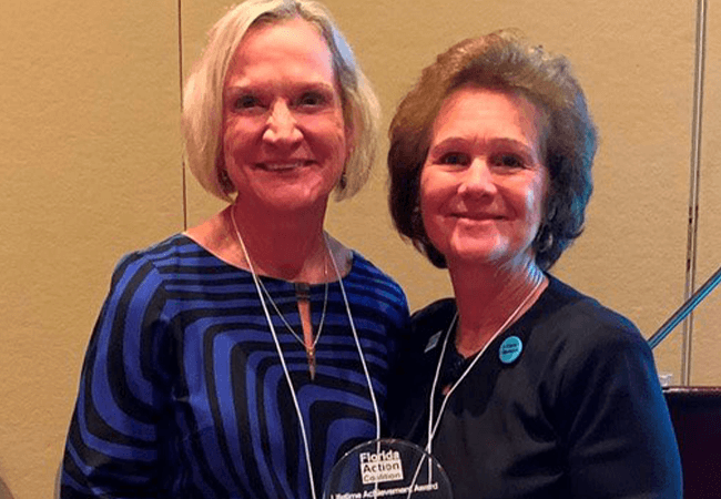Jan Mauck Receives the Lifetime Achievement Award