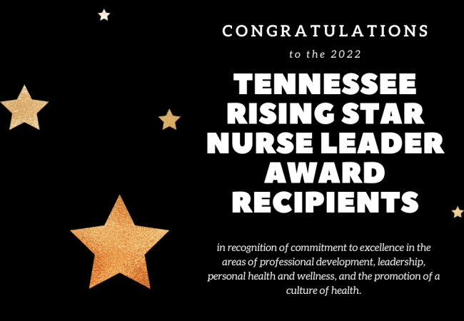 2022 Tennessee Rising Star Nurse Leaders